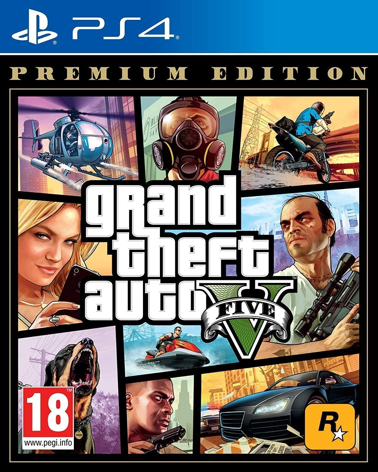 دیسک بازی GTA V: Premium Edition (کار کرده)