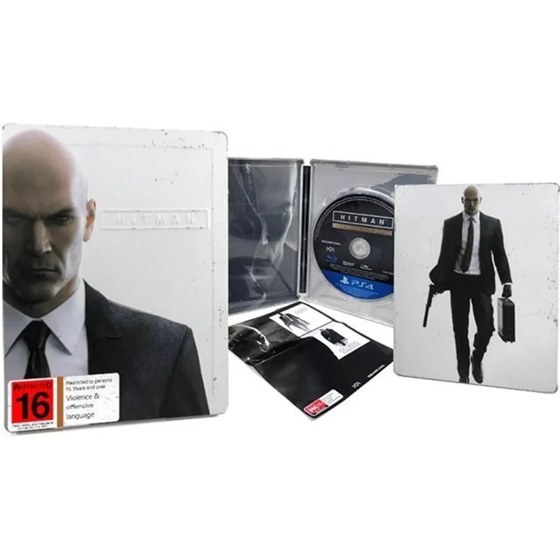 دیسک بازی Hitman Steel Book Edition (کار کرده)